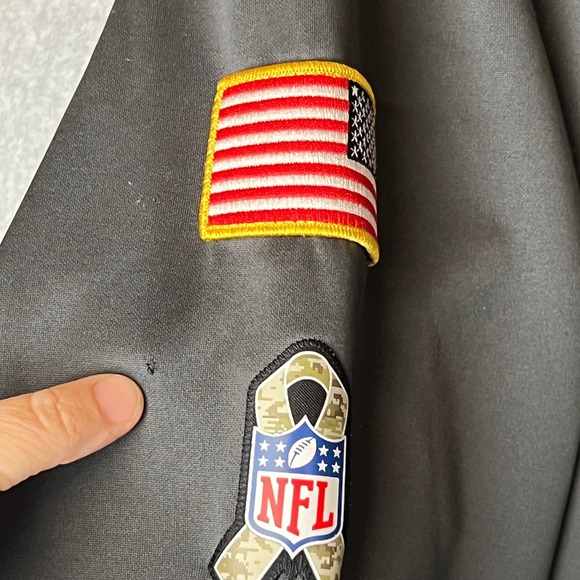 Nike Seattle Seahawks Salute to Service NFL Therma-FIT Hoodie 3XL Gray XXXL *see - Picture 3 of 11